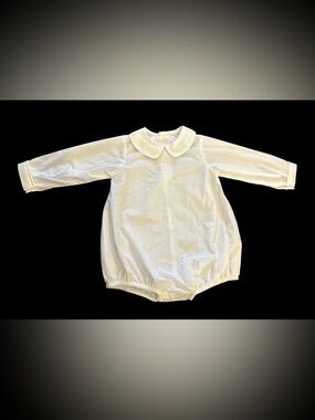 Classic White Peter Pan Collar Long-Sleeve, Girls’ 18 mos.